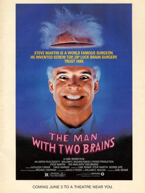 The Man with Two Brains - Movie Poster (thumbnail)