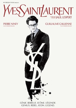 Yves Saint Laurent - Canadian DVD movie cover (thumbnail)