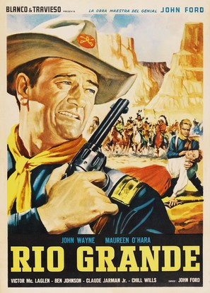 Rio Grande - Italian Movie Poster (thumbnail)