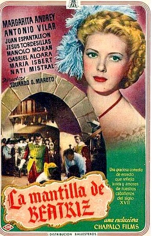 La mantilla de Beatriz - Spanish Movie Poster (thumbnail)