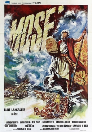 &quot;Moses the Lawgiver&quot; - Italian Movie Poster (thumbnail)
