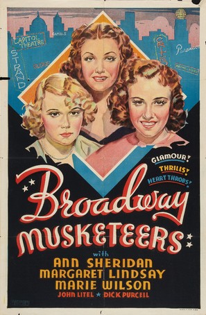 Broadway Musketeers - Movie Poster (thumbnail)