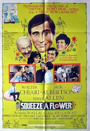 Squeeze a Flower Poster