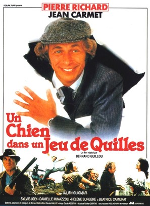 Un chien dans un jeu de quilles - French Movie Poster (thumbnail)