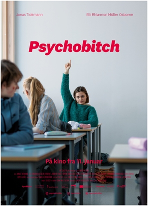 Psychobitch - Norwegian Movie Poster (thumbnail)