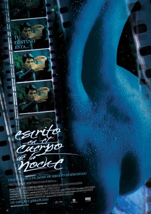 Escrito en el cuerpo de la noche - Mexican Movie Poster (thumbnail)