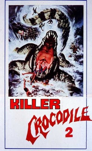 Killer Crocodile II - Italian Movie Poster (thumbnail)