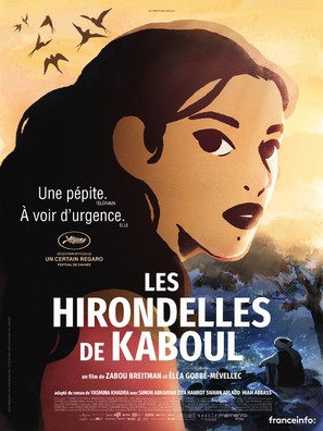 Les hirondelles de Kaboul - French Movie Poster (thumbnail)