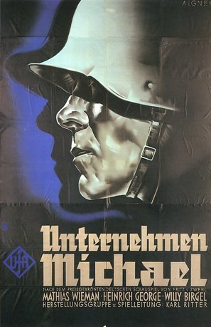Unternehmen Michael - German poster (thumbnail)