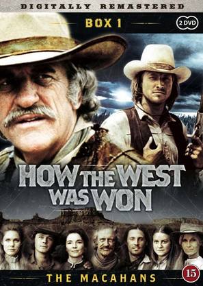 &quot;How the West Was Won&quot; - Danish DVD movie cover (thumbnail)