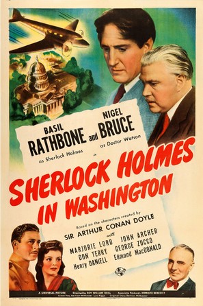 Sherlock Holmes in Washington - Movie Poster (thumbnail)