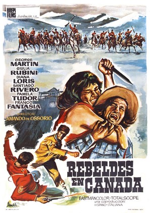 I tre del Colorado - Spanish Movie Poster (thumbnail)