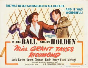 Miss Grant Takes Richmond - Movie Poster (thumbnail)