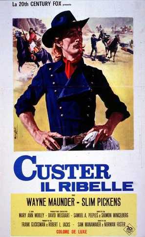 The Legend of Custer - Italian Movie Poster (thumbnail)