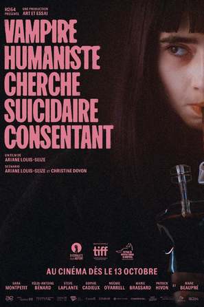 Vampire humaniste cherche suicidaire consentant - Canadian Movie Poster (thumbnail)