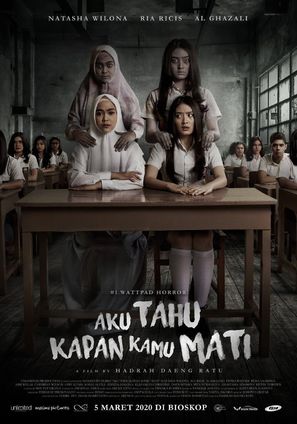 Aku Tahu Kapan Kamu Mati - Indonesian Movie Poster (thumbnail)