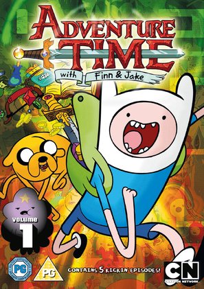 &quot;Adventure Time with Finn and Jake&quot; - British DVD movie cover (thumbnail)