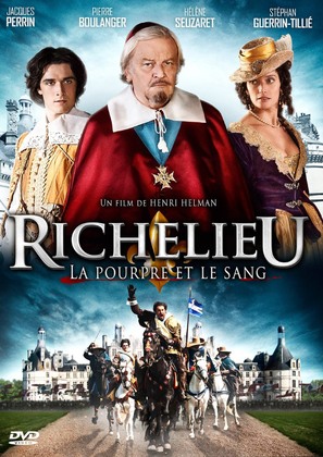 Richelieu, la pourpre et le sang - French DVD movie cover (thumbnail)