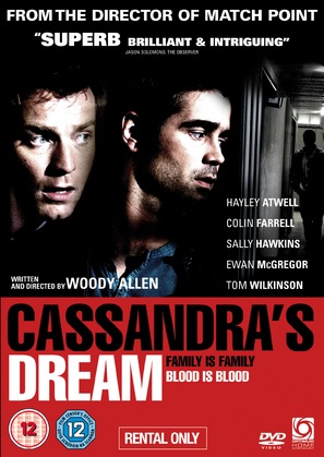 Cassandra&#039;s Dream - British DVD movie cover (thumbnail)