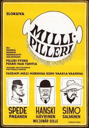 Millipilleri - Finnish Movie Poster (thumbnail)