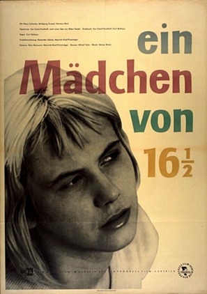 Ein M&auml;dchen von 16 &frac12; - German Movie Poster (thumbnail)