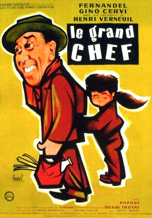 Le grand chef - French Movie Poster (thumbnail)