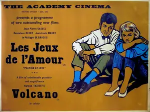 Les jeux de l'amour Poster