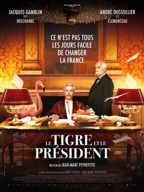 Le Tigre et le pr&eacute;sident - French Movie Poster (thumbnail)