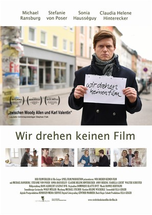 We&#039;re Not Shooting a Film - German Movie Poster (thumbnail)