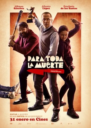 Para toda la muerte - Spanish Movie Poster (thumbnail)