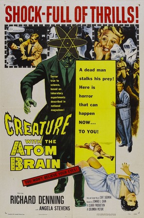 Creature with the Atom Brain - Movie Poster (thumbnail)