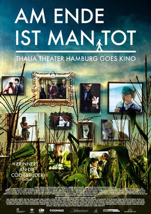 Am Ende ist man tot - German Movie Poster (thumbnail)