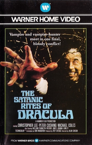 The Satanic Rites of Dracula - VHS movie cover (thumbnail)