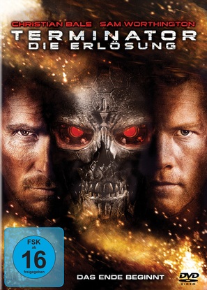 Terminator Salvation - German DVD movie cover (thumbnail)