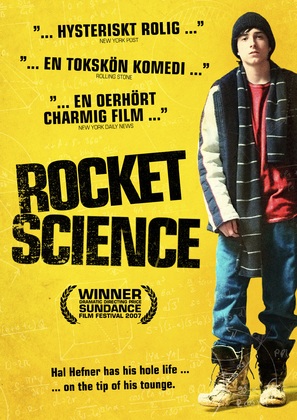 Rocket Science - Swedish Movie Cover (thumbnail)