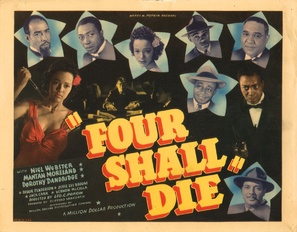 Four Shall Die - Movie Poster (thumbnail)