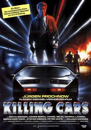 Killing Cars - German Movie Poster (thumbnail)