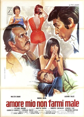 Amore mio non farmi male - Italian Movie Poster (thumbnail)