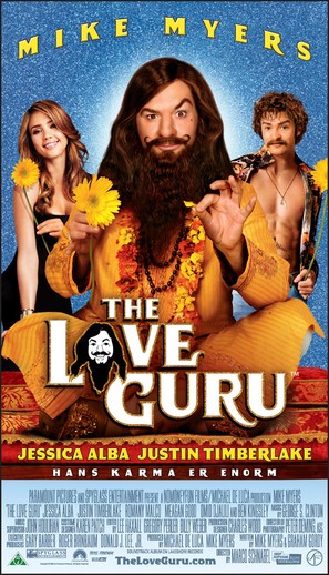 The Love Guru - Danish Movie Poster (thumbnail)