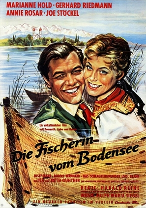 Die Fischerin vom Bodensee - German Movie Poster (thumbnail)