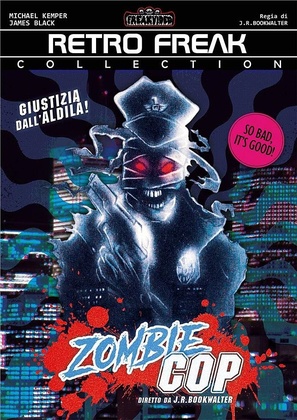 Zombie Cop - Italian DVD movie cover (thumbnail)
