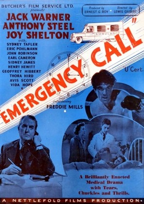 Emergency Call - British Movie Poster (thumbnail)