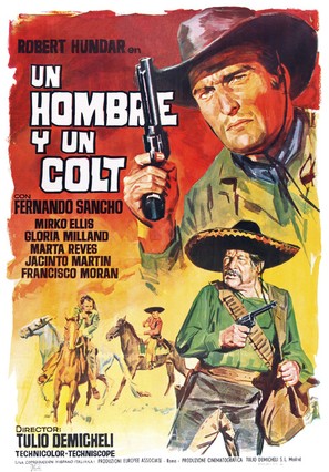 Un hombre y un colt - Spanish Movie Poster (thumbnail)
