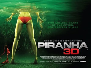 Piranha - British Movie Poster (thumbnail)