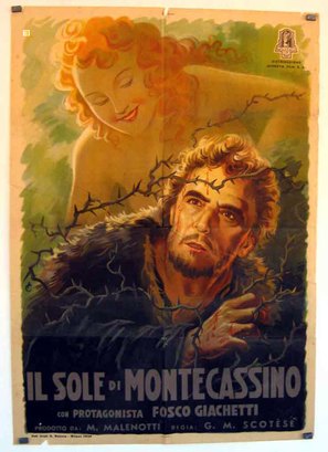 Il sole di Montecassino - Italian Movie Poster (thumbnail)