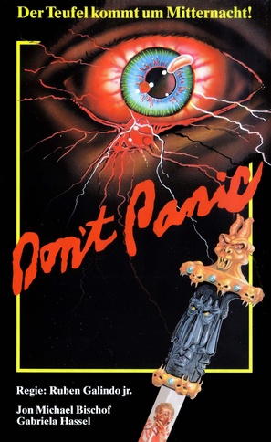 Don&#039;t Panic - German VHS movie cover (thumbnail)