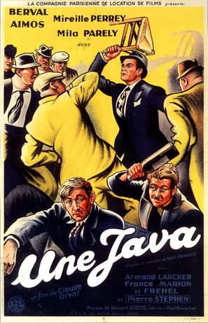 Une java - French Movie Poster (thumbnail)
