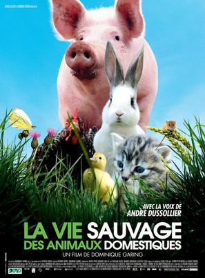 La vie sauvage des animaux domestiques - French Movie Poster (thumbnail)