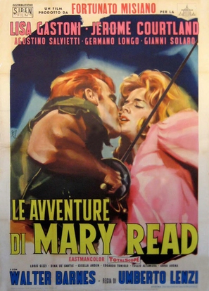 Le avventure di Mary Read - Italian Movie Poster (thumbnail)