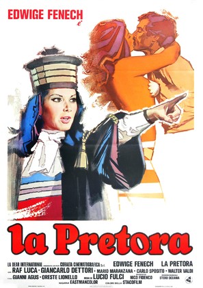 La pretora - Italian Movie Poster (thumbnail)